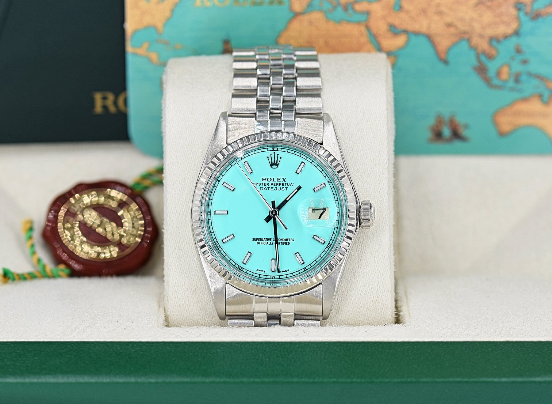 Rolex Oyster Perpetual Datejust Tiffany edition