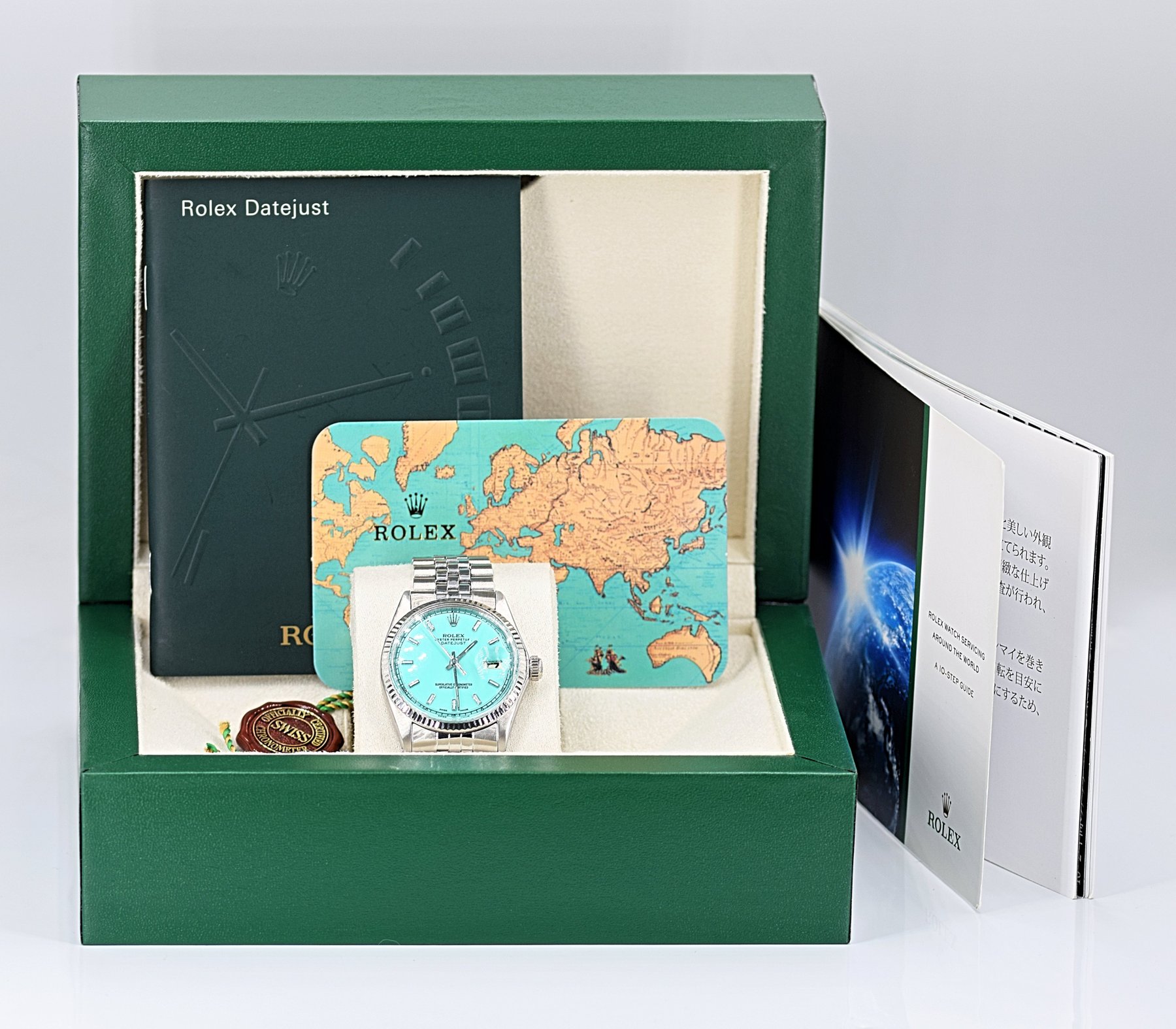Rolex Oyster Perpetual Datejust Tiffany edition
